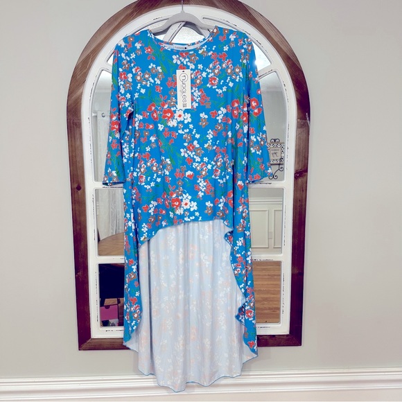 NUGGLES Tops - Nuggles Benzley High Low Top Size Large NWT